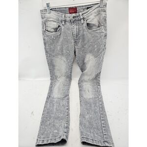 Truth Substance Skinny Biker Jeans Grey